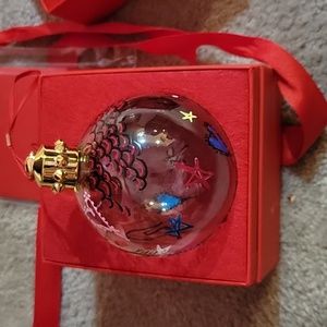 Christian louboutin Christmas 🎄 ornament /bauble signed artwork